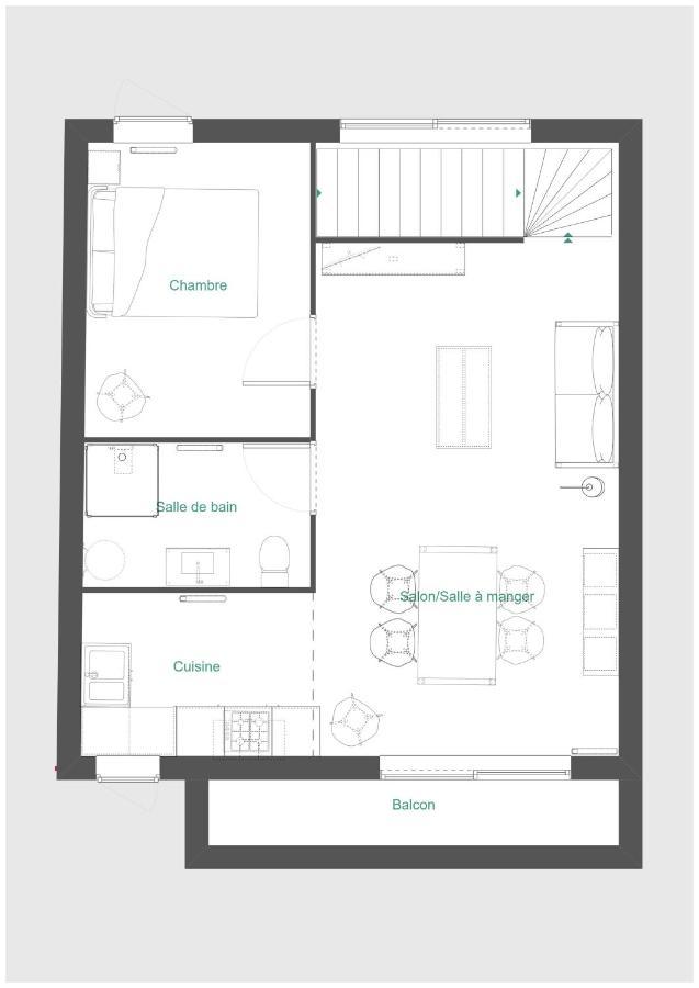 Hallennes-lez-Haubourdin Le 99B Modern Apartment Queen Size Bed Connected Tv מראה חיצוני תמונה