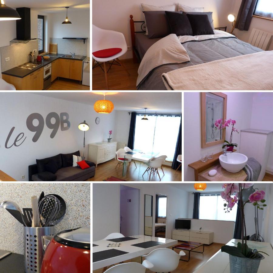 Hallennes-lez-Haubourdin Le 99B Modern Apartment Queen Size Bed Connected Tv מראה חיצוני תמונה