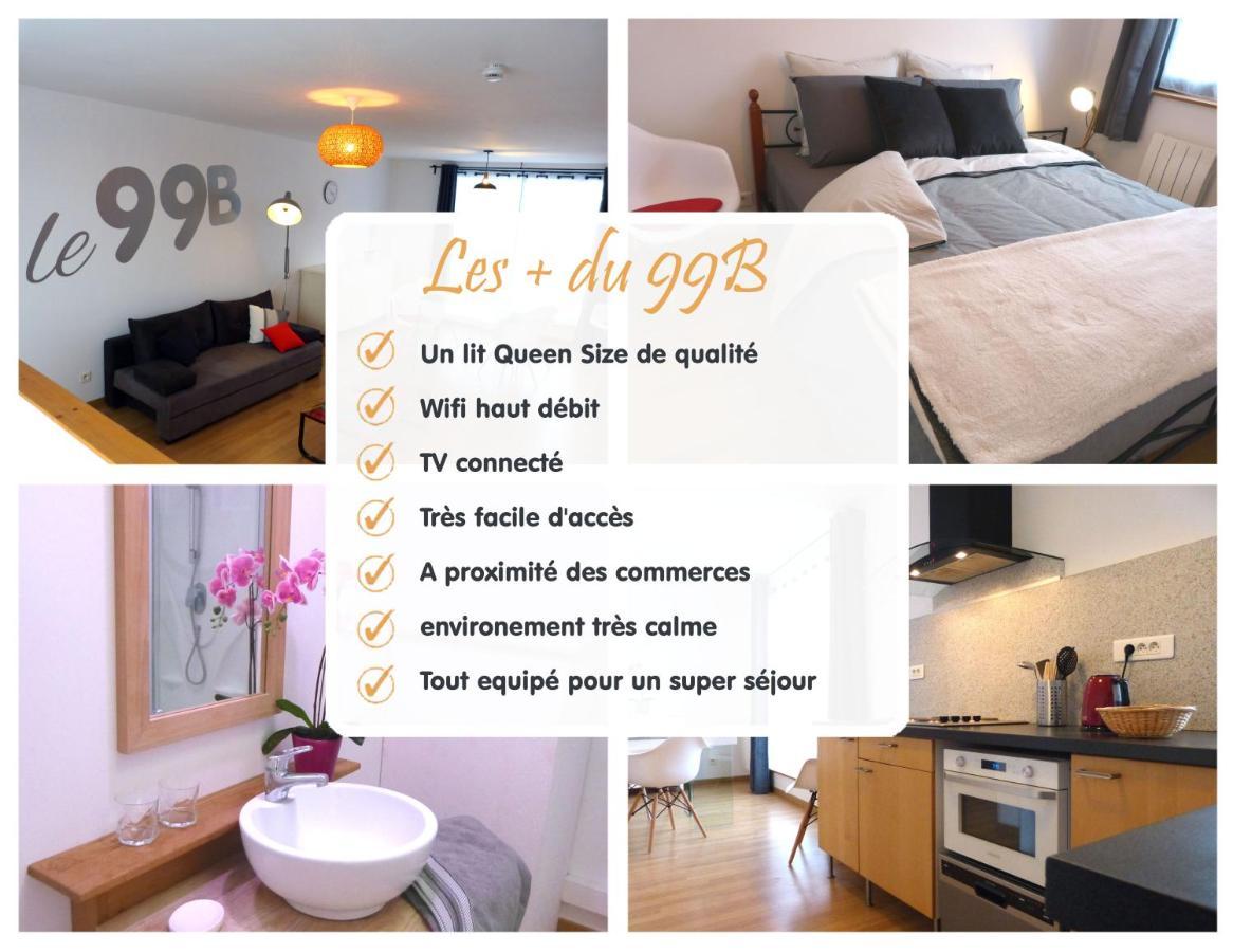 Hallennes-lez-Haubourdin Le 99B Modern Apartment Queen Size Bed Connected Tv מראה חיצוני תמונה